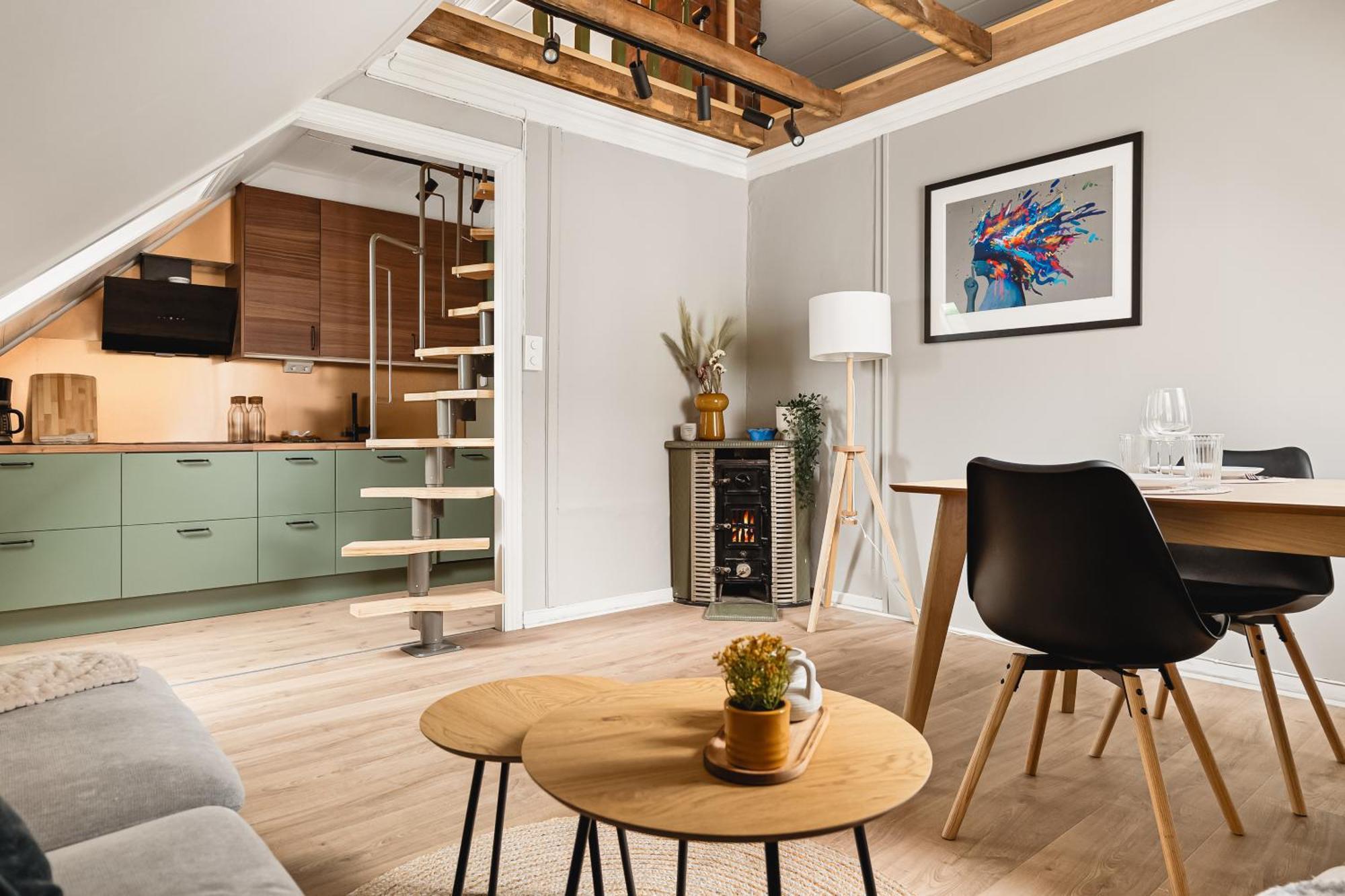 2024 Renovated Luxury Penthouse! Up To 9 Guests! Apartment Bergen Luaran gambar